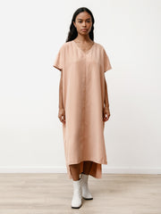 spear dress - modal dusty pink