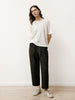 pleat trouser - canvas midnight